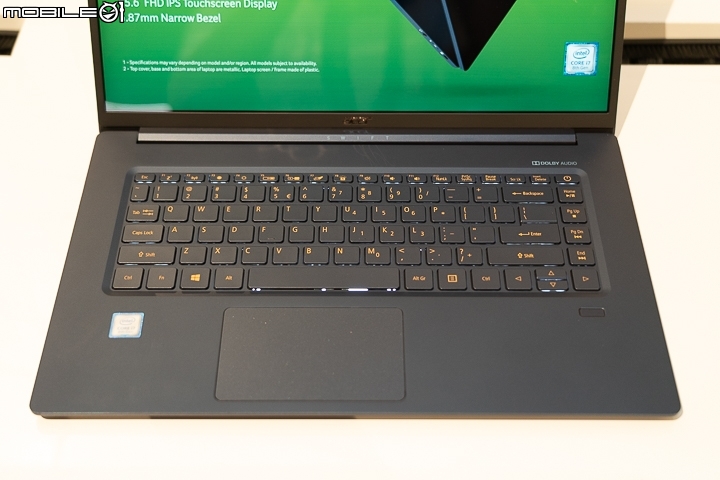 Acer 正式推出具備 15.6 吋不到 1Kg Swift 5 同步發表全球首款 92% 屏佔比的 Swift 7