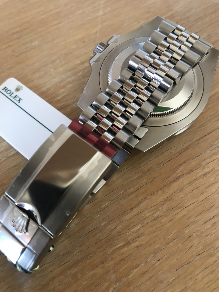傳說中難買的ROLEX 126710BLRO GMT MASTER II 可樂果 終於拿到了