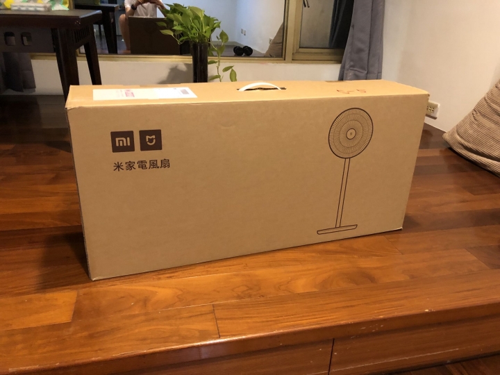 米家電風扇台灣版-眾籌開箱