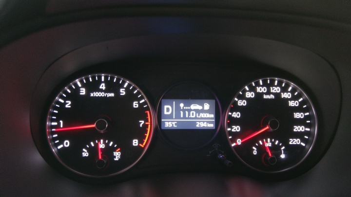 KIA Picanto X-line 純市區(幾乎)一般道路油耗分享