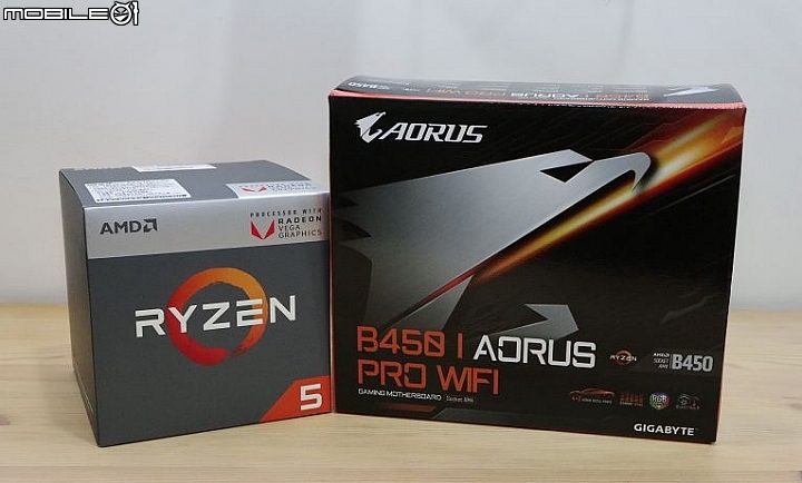 [開箱] 技嘉 AORUS 小板第二彈 AM4 B450 I PRO WIFI 電競小鷹