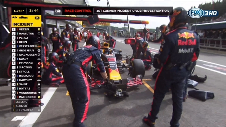 2018 F1 比利時站 VETTEL奪冠