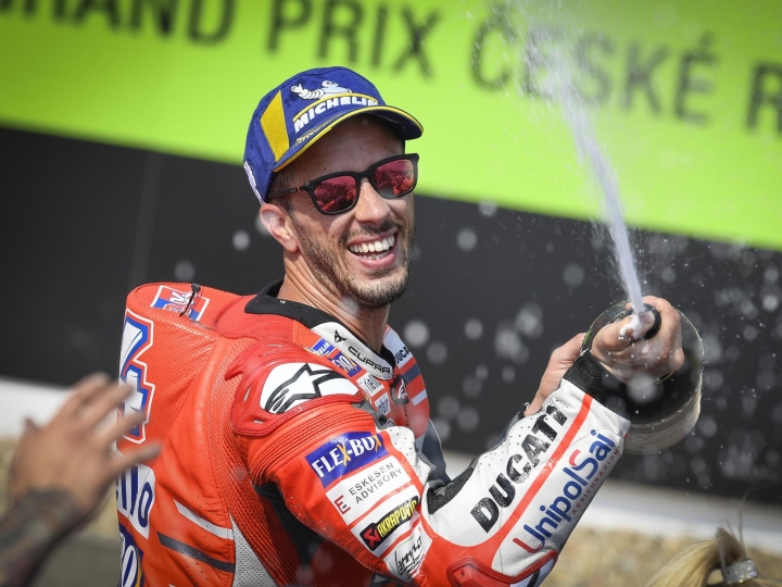 【MotoGP】紅軍大獲全勝 Dovizioso 贏得捷克站冠軍！