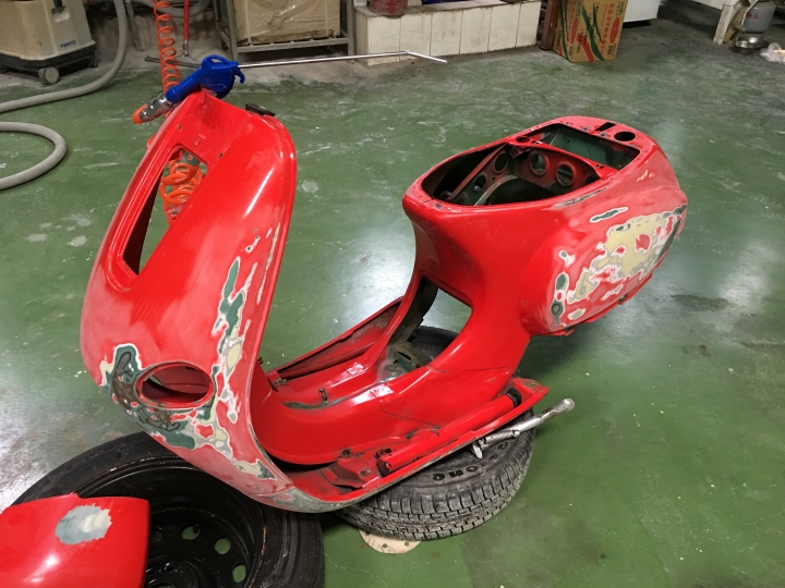 VESPA ET8 20歲翻新紀錄之「Facebook藍」小開箱