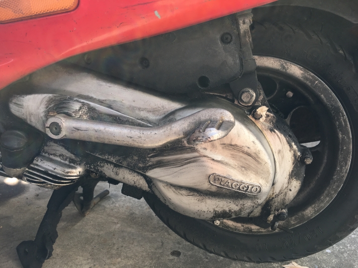 VESPA ET8 20歲翻新紀錄之「Facebook藍」小開箱