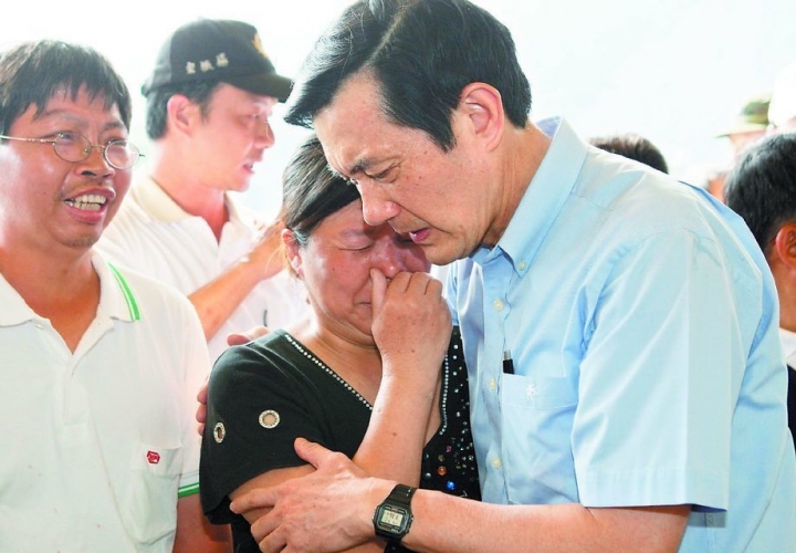 各國領導人勘災救災比一比