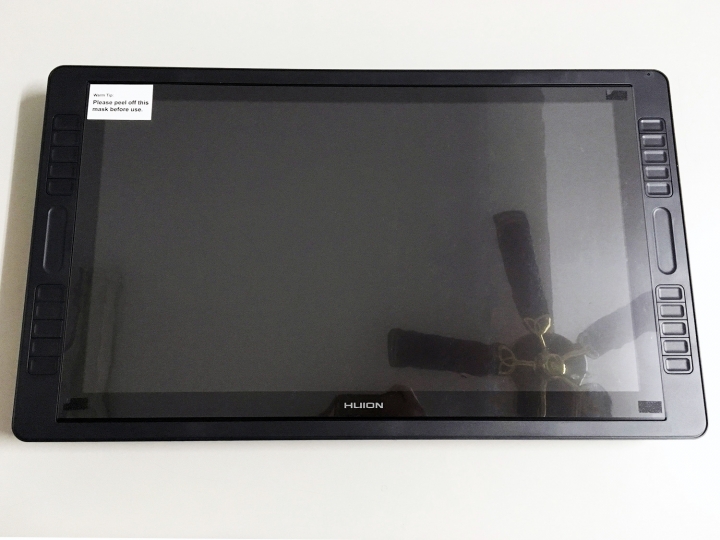【開箱】高CP值的 HUION 液晶螢幕繪圖板「KAMVAS Pro 22」