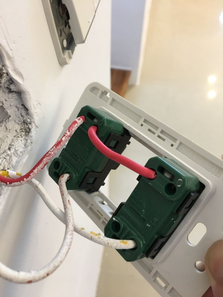圖中的電線看得出有中性線嗎