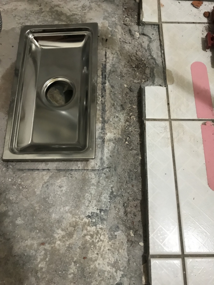 無障礙空間之浴室拆浴缸