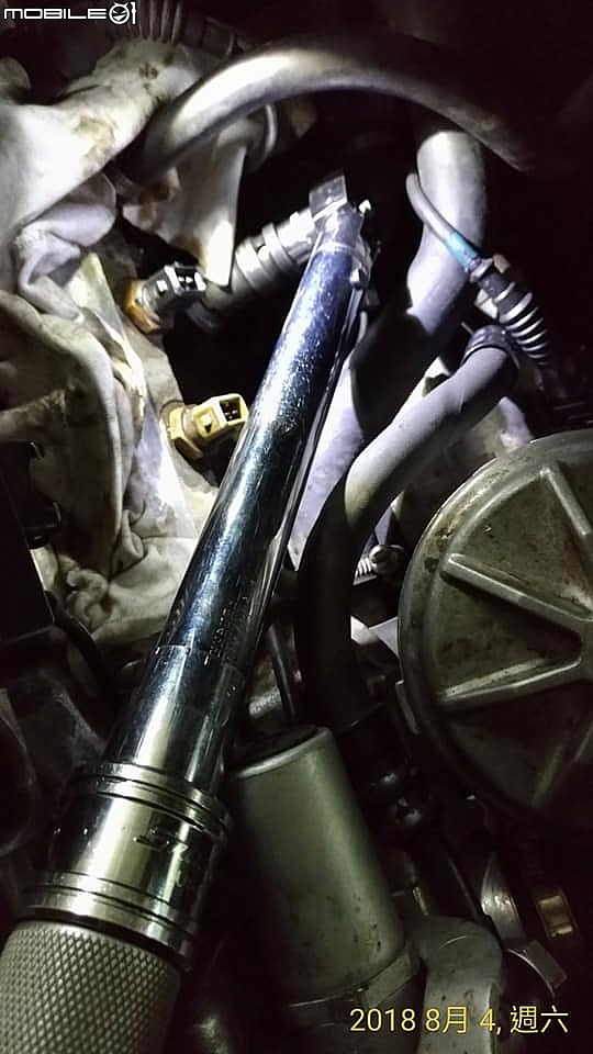 E34 DIY專輯26 進氣系統積碳清除 噴油最清洗 爆震感知器更換