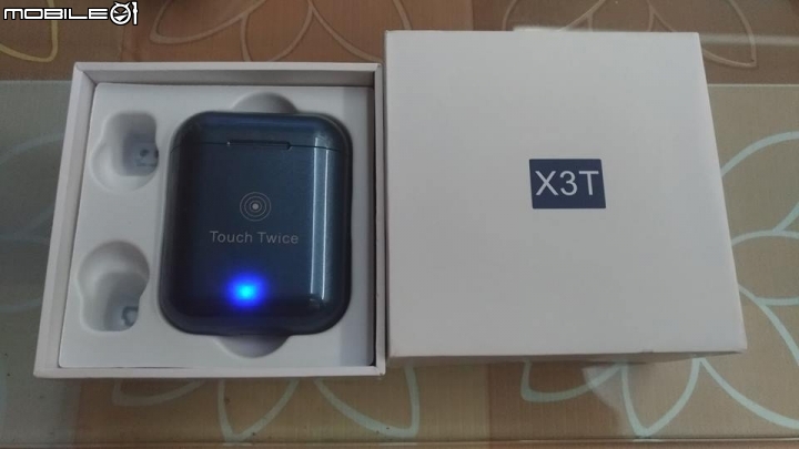X3T真藍牙無線耳機開箱
