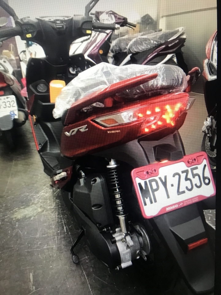 vjr125 abs(紅)開箱分享