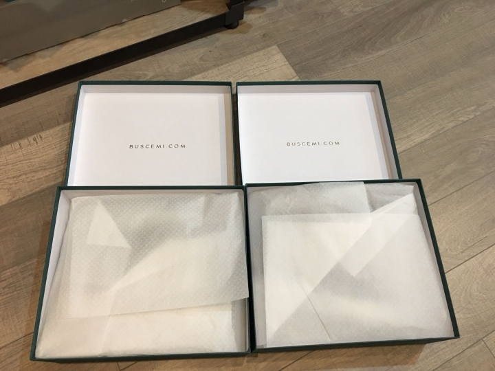 「怒～～雙B開箱」Buscemi 100MM sneakers