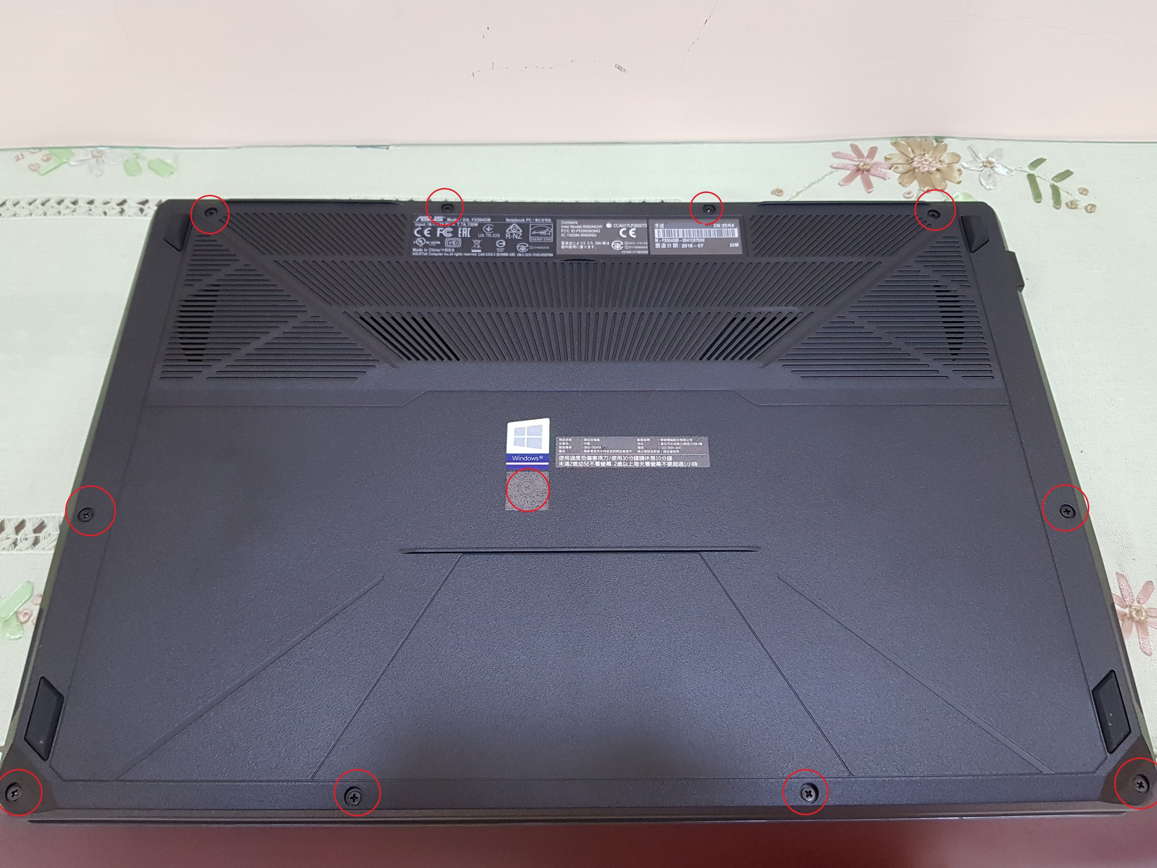 【小宅開箱】【閒聊】ASUS TUF Gaming FX504 剽悍．機甲戰魂