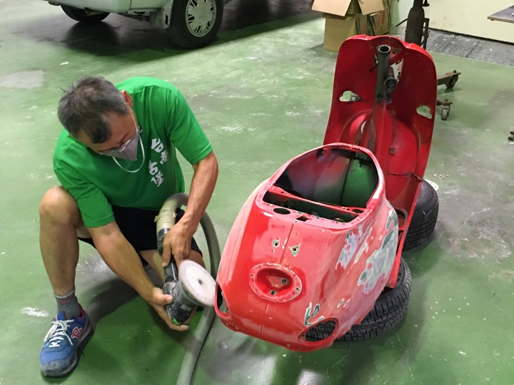 VESPA ET8 20歲翻新紀錄之「Facebook藍」小開箱