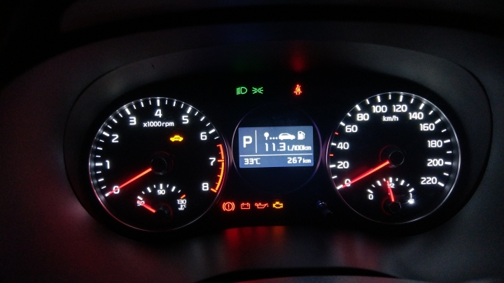 KIA Picanto X-line 純市區(幾乎)一般道路油耗分享