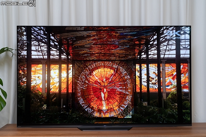 Sony BRAVIA KD-55A8F 4K HDR OLED TV 體驗自然色彩呈現