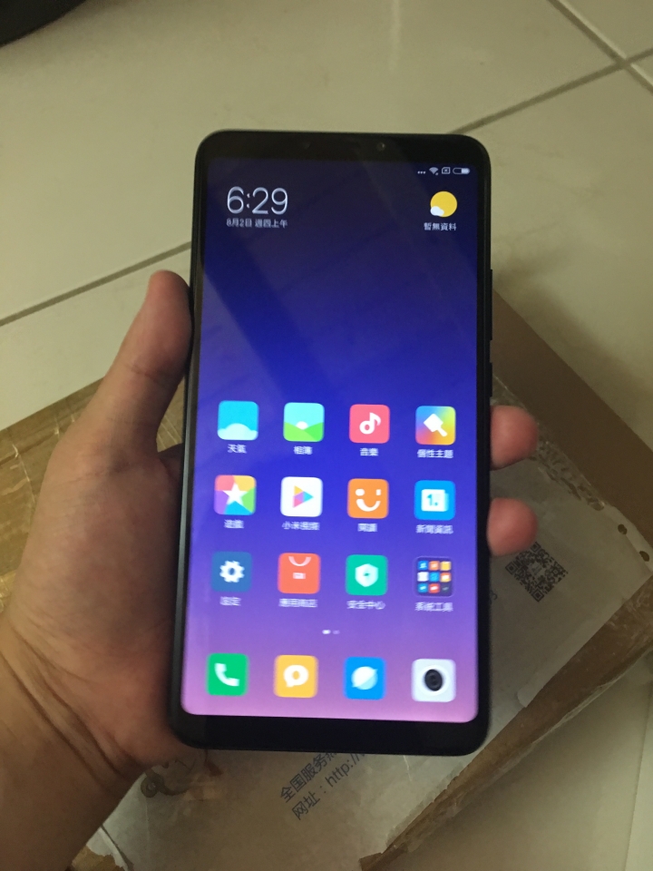 小米MAX3開箱