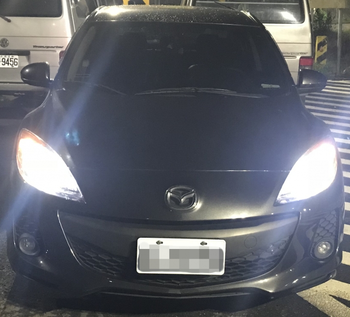 Mazda3 變更LED大燈全紀錄