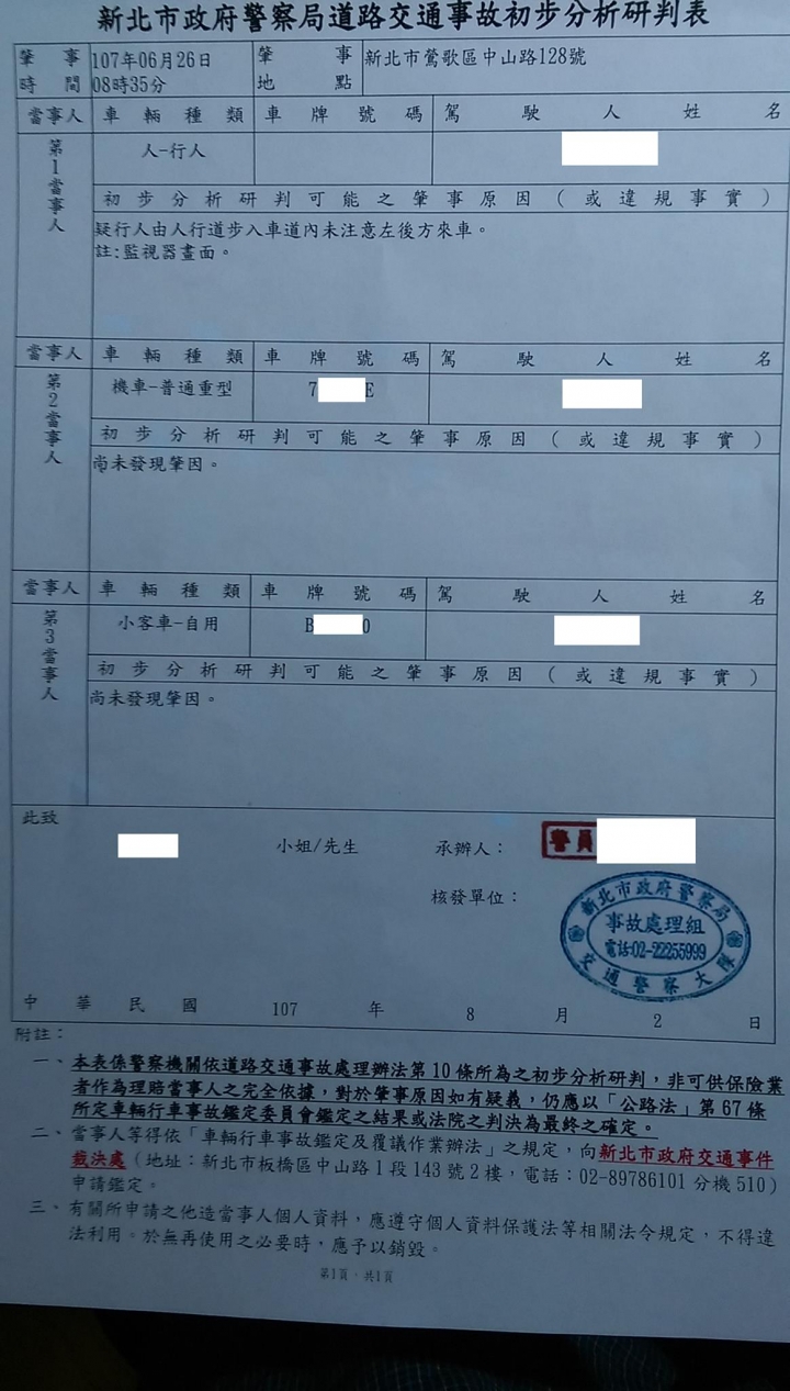 超奇葩的初判表