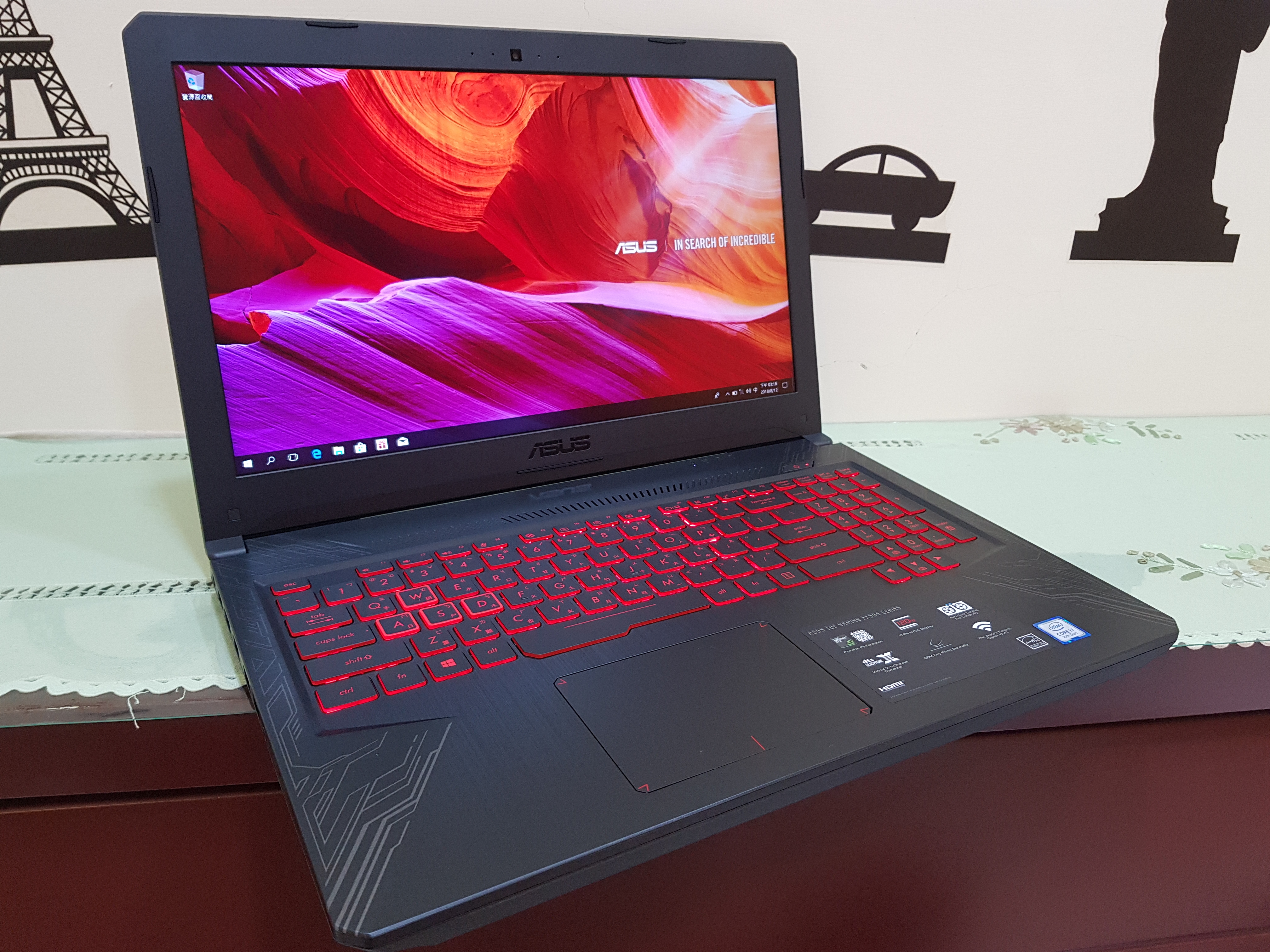 【小宅開箱】【閒聊】ASUS TUF Gaming FX505GD八代薄邊框雙碟電競 新增遊戲影片