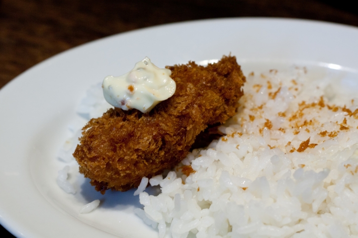 【美食。食記】東京 大門 有一批肥蚵好便宜 780円炸牡蠣定食 蚵桌 Oyster Table 定食 套餐 推薦 牡蠣 日本