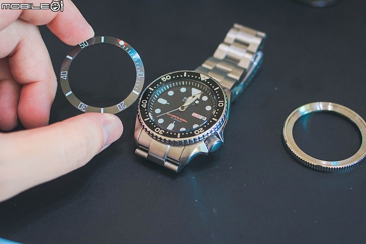 [分享] SKX007 升級改裝 藍寶石 / 陶瓷圈 / 指針組