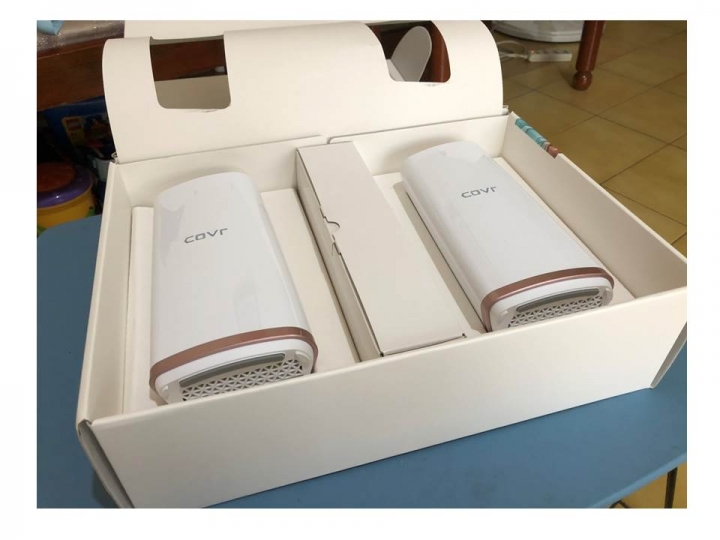 D-Link Mesh全覆蓋家用Wi-Fi系統旗艦款COVR-2202 開箱體驗