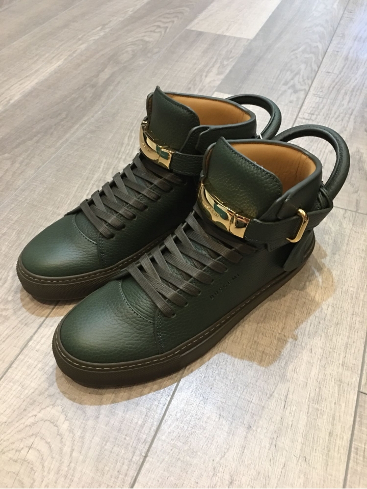 「瘋～～雙綠開箱」Buscemi 高低筒 sneakers