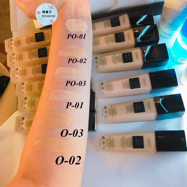 [LANCOME 蘭蔻] 零粉感超持久粉底SPF38/PA+++ (補充12色粉底液試色全記錄)