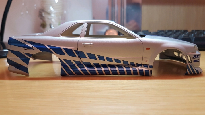 Aoshima Nissan R34 C-west 1/24