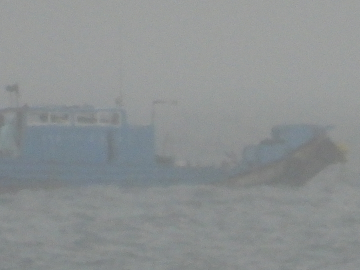 Nikon P1000惡劣大雨天氣下的超長離海岸3公里實拍