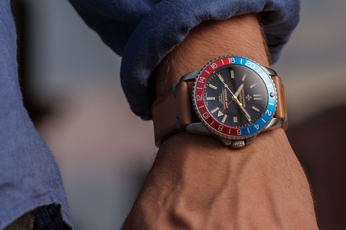 Nereide GMT - kickstarter 平台上的錶