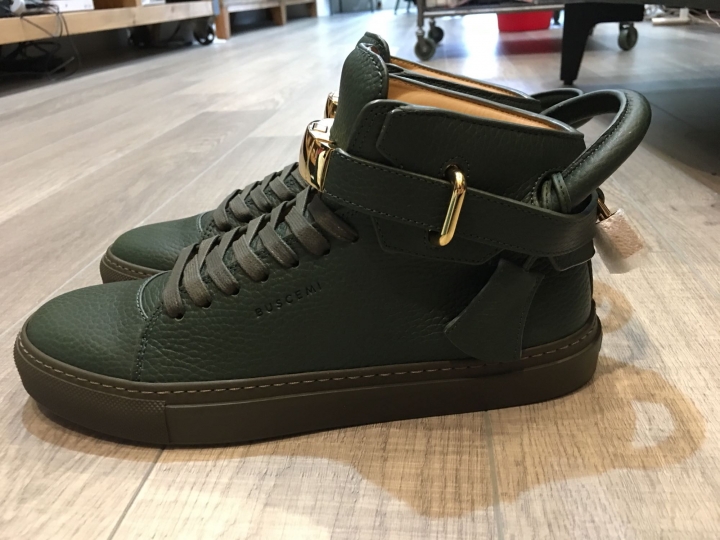 「瘋～～雙綠開箱」Buscemi 高低筒 sneakers