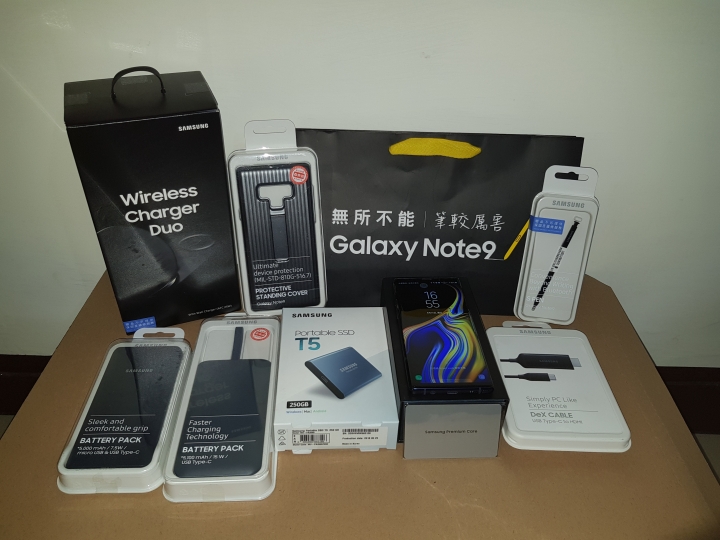 Note9預購禮全員到齊