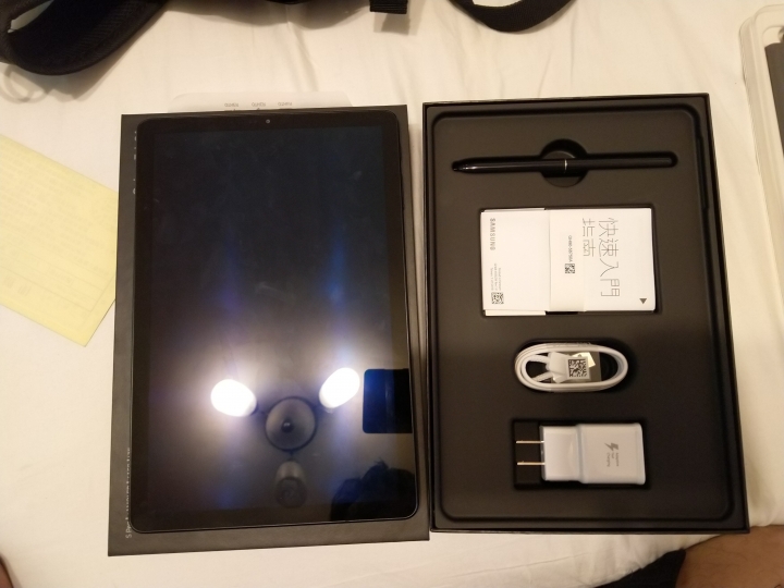 Galaxy tab s4簡單開箱