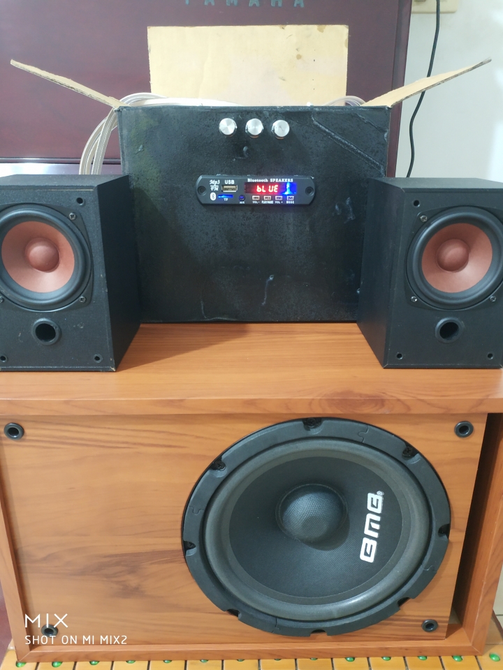 DIY 2.1聲道喇叭&開箱