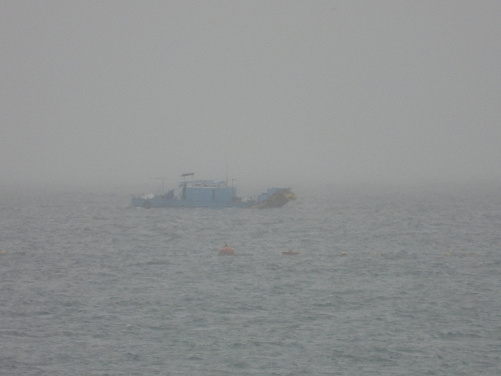 Nikon P1000惡劣大雨天氣下的超長離海岸3公里實拍
