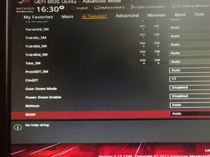 無聊測Antec 3 Series DDR4 2400 8G*2(三星B-DIE顆粒)