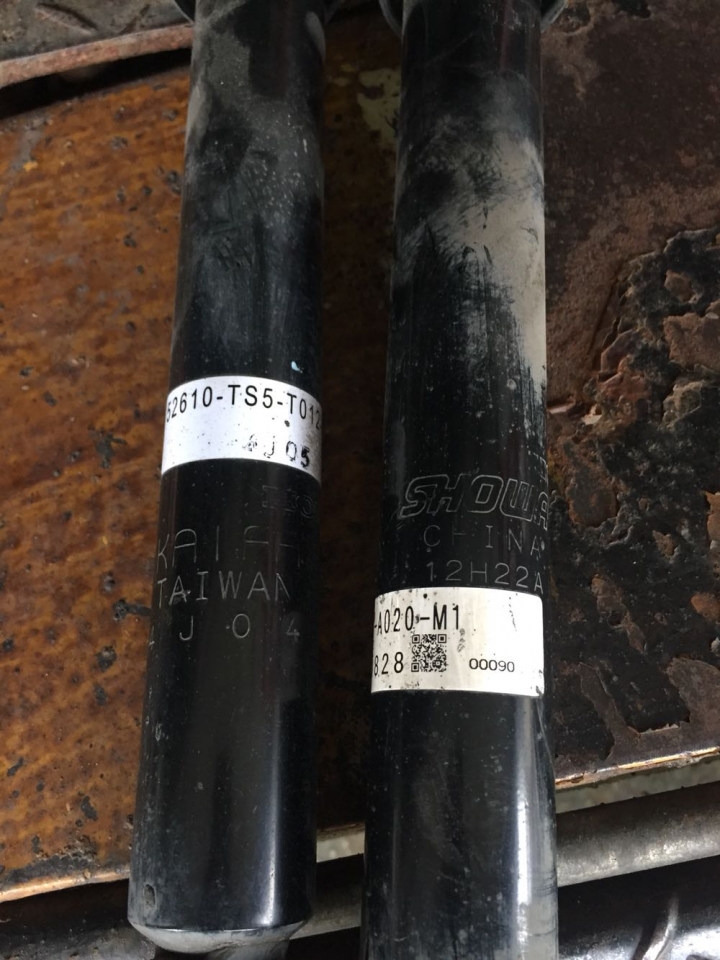 civic9.5 原廠避震配TS短彈簧換si避震