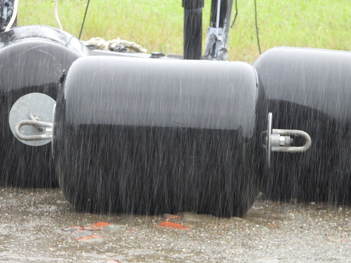 Nikon P1000惡劣大雨天氣下的超長離海岸3公里實拍