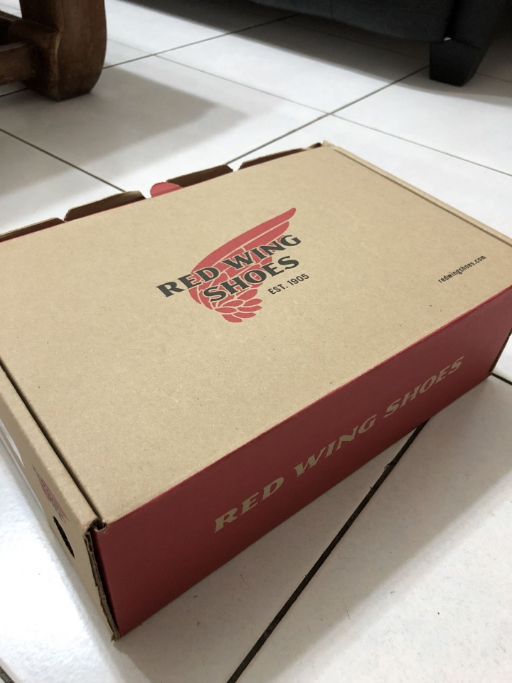 8/31購入Red wing875