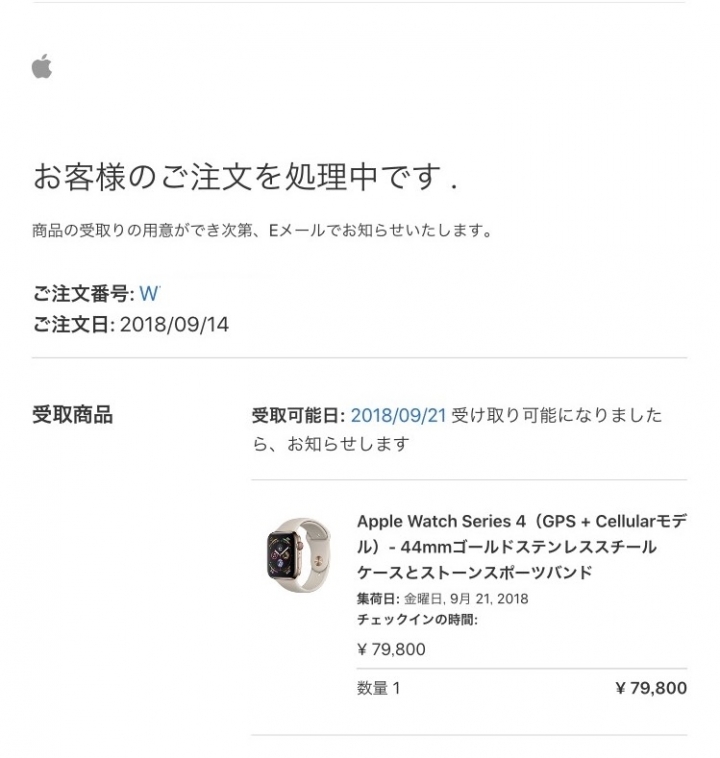 [日版雙eSIM] Apple Watch 4 LTE 不鏽鋼金 x 中華+台哥大eSIM！