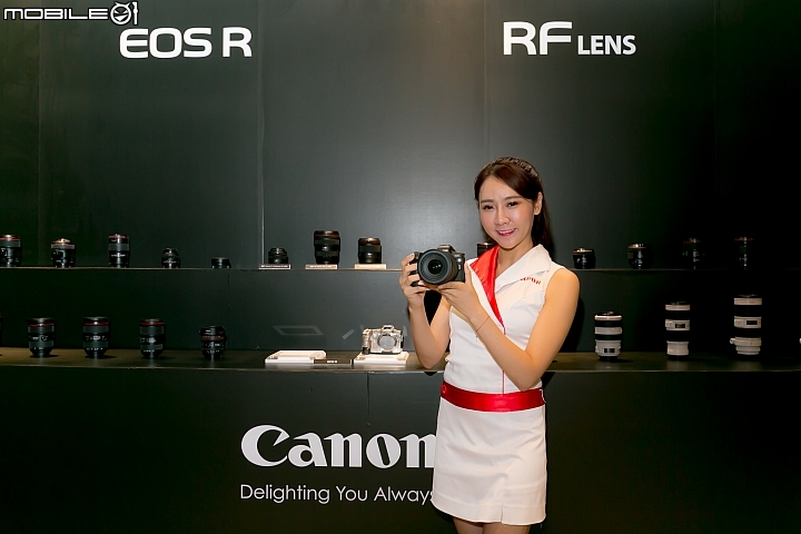 【採訪】Canon EOS R 正式在台發表！單機身 NT＄67,000 元、RF24-105 Kit 組合 NT＄99,300 元