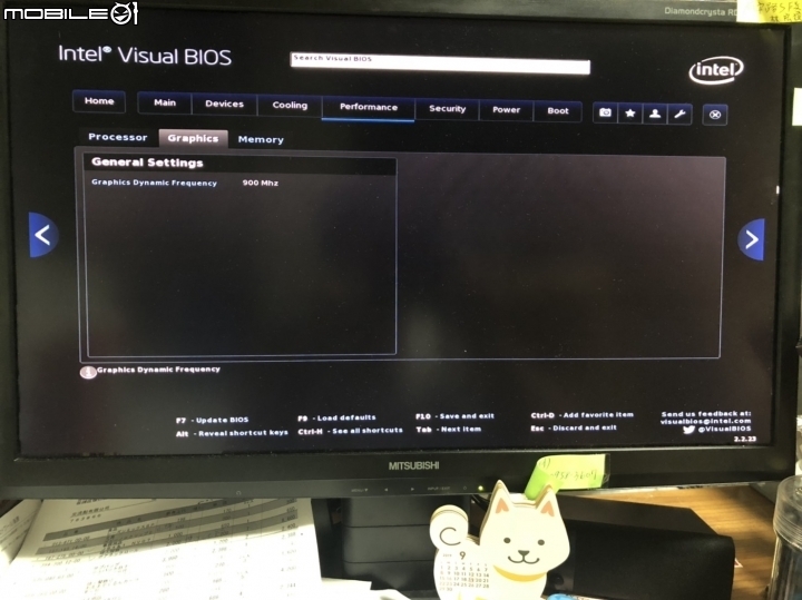 Intel NUC5i3RYH Bios設定請教~~(鍵盤開機與設定健診)