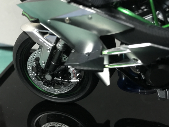 TAMIYA Kawasaki H2R 模型製作成品