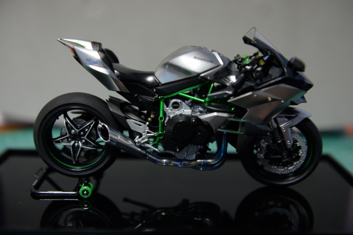 TAMIYA Kawasaki H2R 模型製作成品