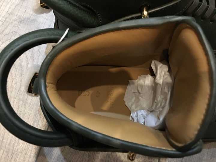 「瘋～～雙綠開箱」Buscemi 高低筒 sneakers
