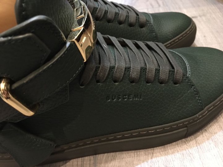 「瘋～～雙綠開箱」Buscemi 高低筒 sneakers