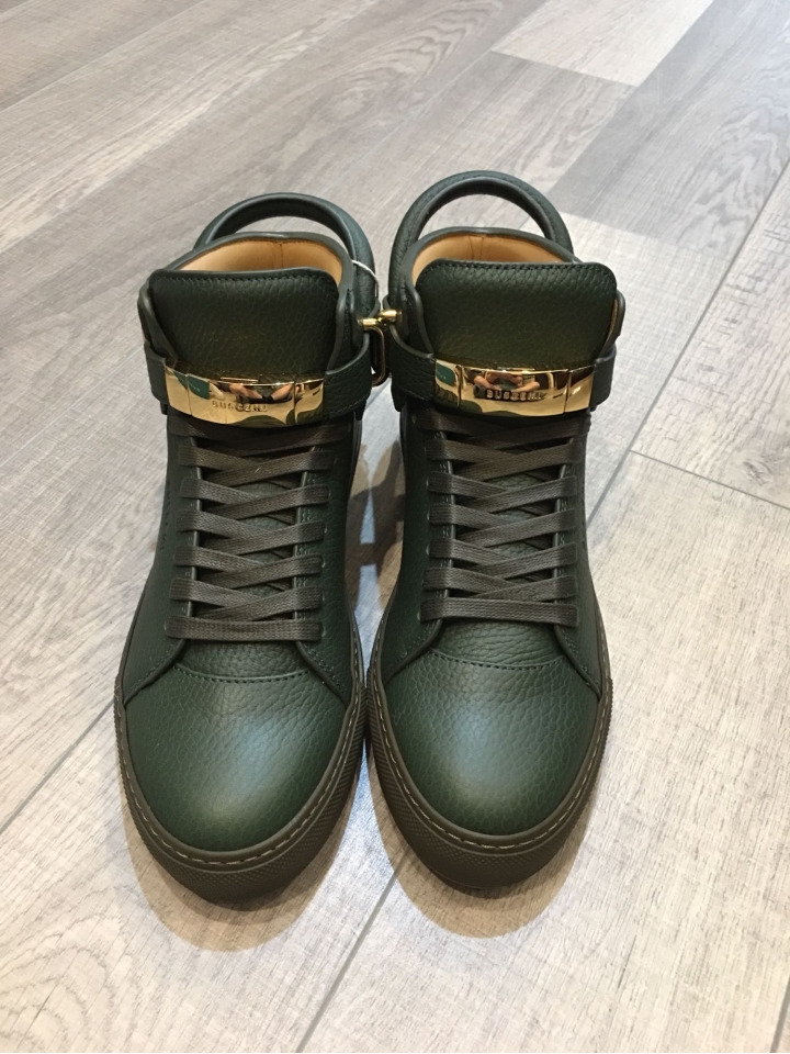 「瘋～～雙綠開箱」Buscemi 高低筒 sneakers